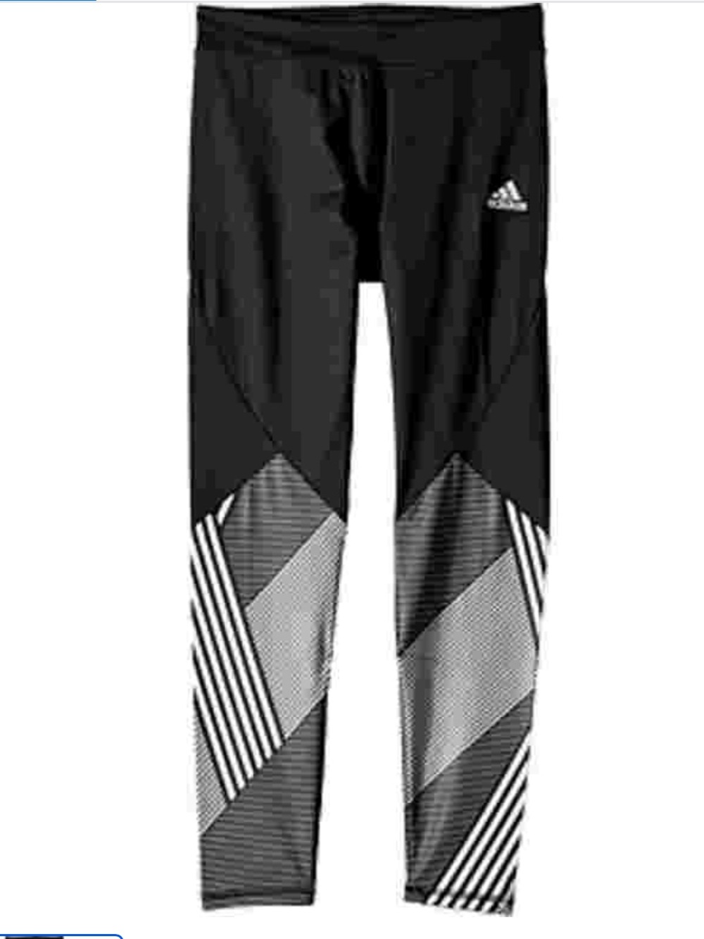 adidas Kids Alpha Pieced Full-Length Tights (Big Kids) XL 16